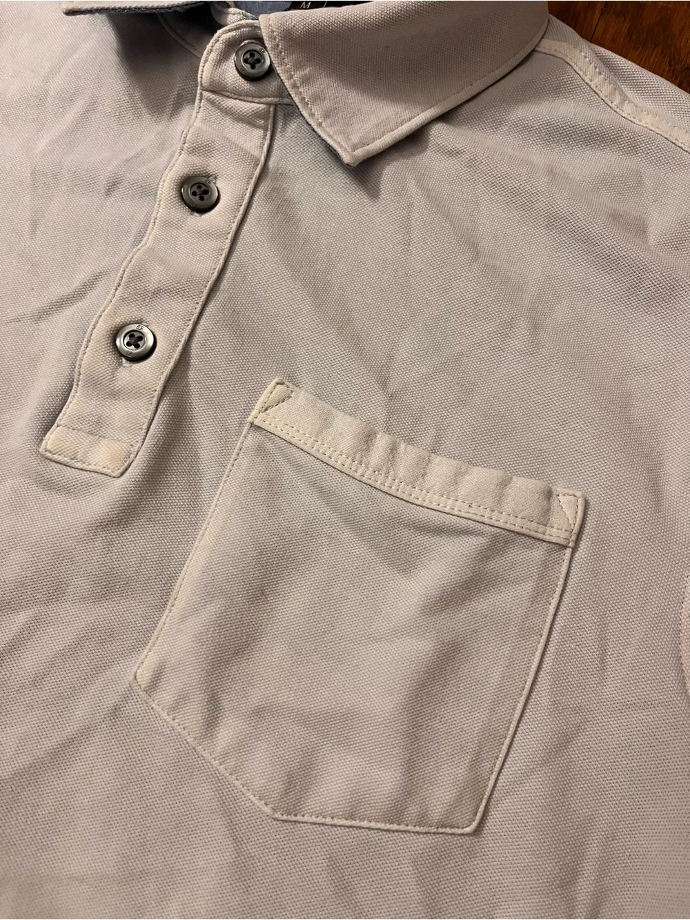 Light blue Banana Republic slim fit polo shirt